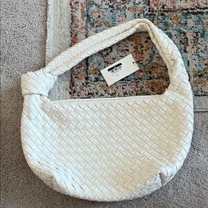 NEW- A New Day Woven Shoulder Bag